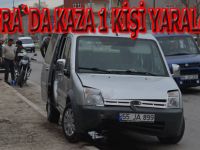 Bafra`da kaza 1 yaralı