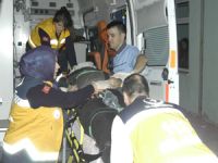 Minibüsün çarptığı yaya ağır yaralandı