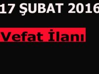 Bafra'da bugün aramızdan ayrılanlar