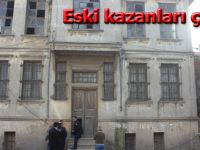 Tarihi evden Kazanları çaldılar