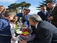 Bafra'da öğrencilere süt dağıtıldı