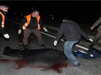 75 metre savrulan  yaya hayatını kaybetti