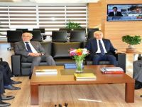 VALİ VE BAŞKANDAN KGM BÖLGE MÜDÜRÜ KESKİN’E ZİYARET