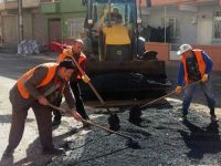 YAMA ÇALIŞMALARI BAŞLADI ASFALTLAR BAHARA BAŞLIYOR