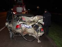 Tekkeköy'de kaza 4 yaralı