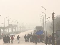 Samsun'u Sis kapladı