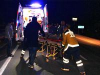 Kaza Yaptı Karşıya Geçerken Başka Araç Çarptı