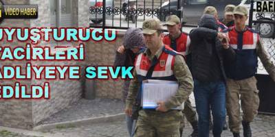 Şahıslar adliyeye sevk edildi