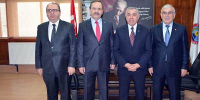 KAYMAKAM ARSLAN’DAN BAŞKAN ŞAHİN’E ZİYARET