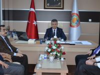 Bölge müdüründen Başkan Topaloğluna ziyaret