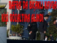 Bafra`da bıçaklı kavga