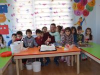 Bafra Bilge Çocuk Anaokulu pasta yapmayı öğrendi