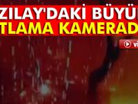 Kızılayda'ki patlama kamerada