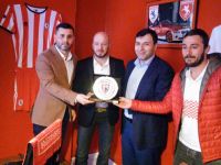 Vekil Kurt;Samsunspor taraftarını ziyaret etti