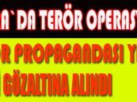 Bafra`da terör operasyonu