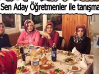 Eğitim Bir Sen Aday Öğretmenler ile tanışma yemeği