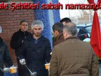 Sabah namazında Çanakkale savaşları menüsü