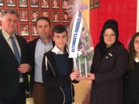 ALTINKAYA ANADOLU LİSESİNİN BAFRA ŞEHİT AİLELERİ DERNEĞİNİ ZİYARETİ