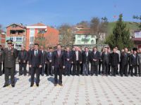 Kavak'ta şehitler törenle anıldı