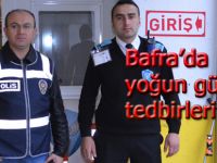 Bafra'da Otogar ve toplu alışveriş merkezlerinde güvenlik önlemi alındı