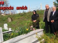 ALAÇAMLI ŞEHİT KADİR KARA MEZARI BAŞINDA DUALARLA ANILDI