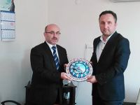 Samsun'a ataması yapılan milli eğitim müdürü veda ziyaretlerini yaptı