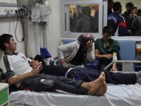 Öğrenci servisi kaza yaptı : 15 yaralı