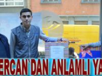 Öğrencilere kitap yardımı