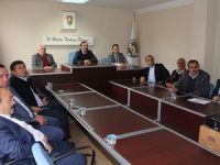 Kavakta muhtarlar toplandı