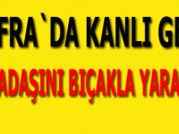 Bafra`da bıçaklı kavga: 1 yaralı