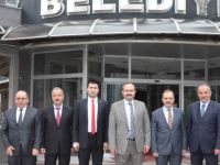 AYANCIK, TÜRKELİ PROTOKOLÜNDEN BAŞKAN ŞAHİN’E ZİYARET