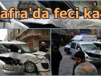 Bafra`da feci kaza:5 yaralı