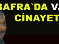 Bafra`da vahşi cinayet