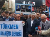 Antalya'da Türkmenlerden Kimyasal silaha hayır