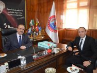 SAMFED BAFRA TEMSİLİCİSİ ÖNAY, BAŞKAN ŞAHİN’İ ZİYARET
