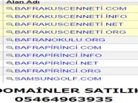 İlçemizde dünyaca ünlü yer ve ürünlere ait domainler satışa çıktı