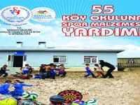 Samsun'da 55 köy okuluna spor malzemesi dağıtılacak