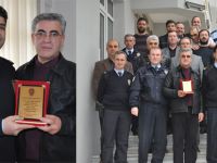 EMEKLİ POLİSE DUYGULU VEDA