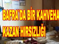 Bafra`da hırsızlık