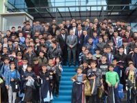 Müftüden öğrencilere hediye