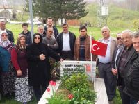 ŞEHİT P.ONB.HASAN GÜLAL KABRİ BAŞINDA DUALARLA ANILDI