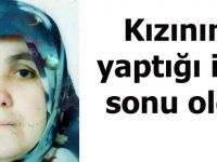 Kızının yaptığı iğne sonucu hayatını kaybetti