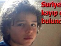 Bafra'da kaybolan Suriyeli çocuk bulundu