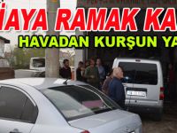 Bafra Sanayi Sitesinde havadan kurşun yağdı