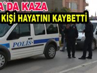 Bafra`da trafik kazası : 1 ölü