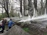 Gönüllü itfaiyeciler can kurtaracak