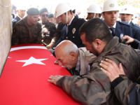 Kahramanmaraş şehidini uğurladı