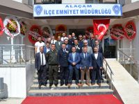 Alaçam'da Polis haftası kutlaması