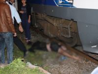 Trenin altında can verdiler