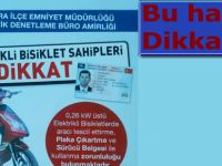 Elektrikli Bisiklet sahipleri bu habere dikkat!